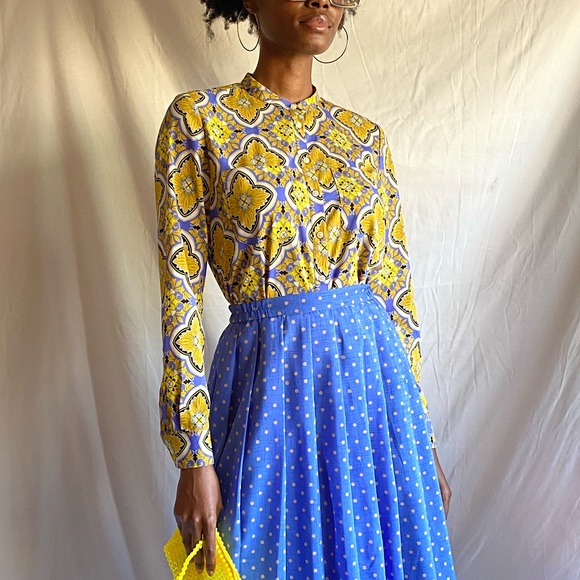 printed button down shirt - Picture 1 of 6